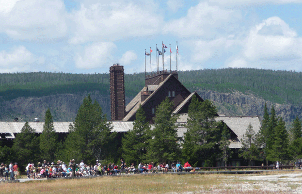 Old Faithful Hotel Yellowstone
