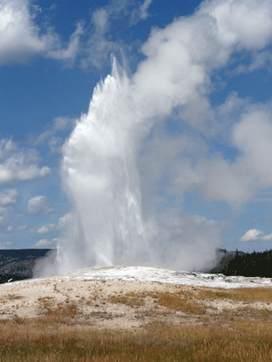 Old Faithful Geyser Yellowstone