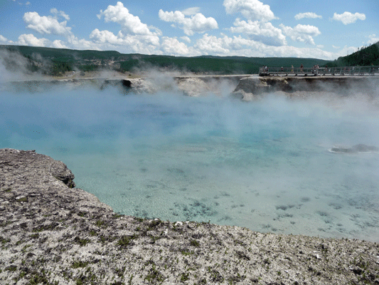 Excelsior Geyser Crater Yellowstone