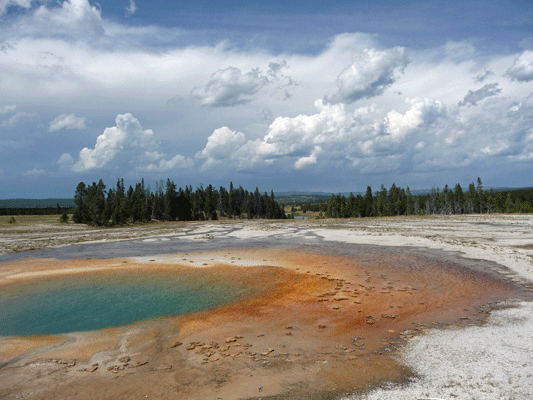 Turqoise pool Yellowstone