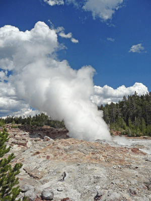 Steamboat Geyser