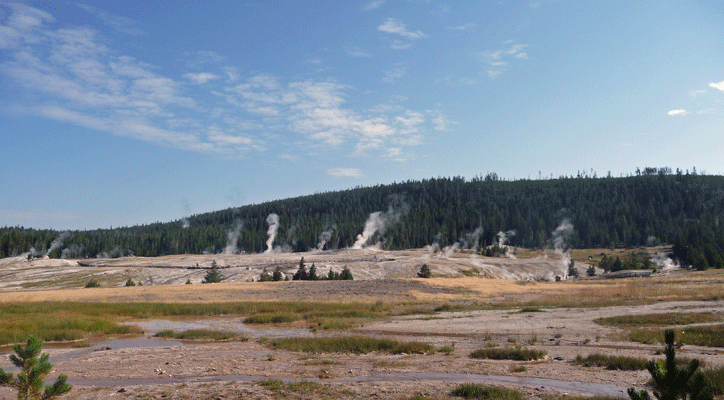 Upper Geyser Basin Yellowstone