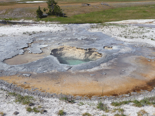 Depression Geyser