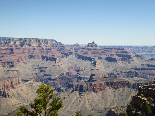 Eastern Rim Road Overlook Grand Canyon