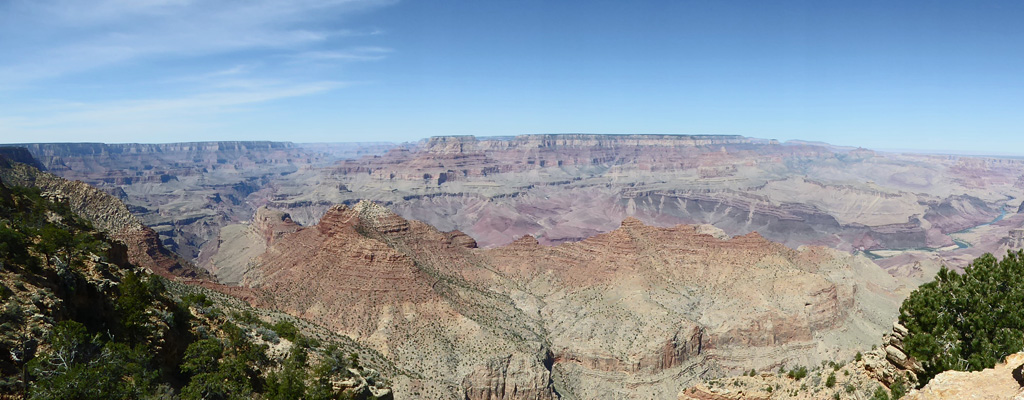 Desert View eastward Grand Canyon