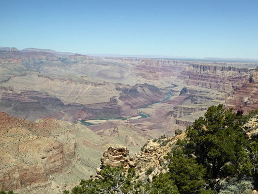 Colorado River Desert View Grand Canyon