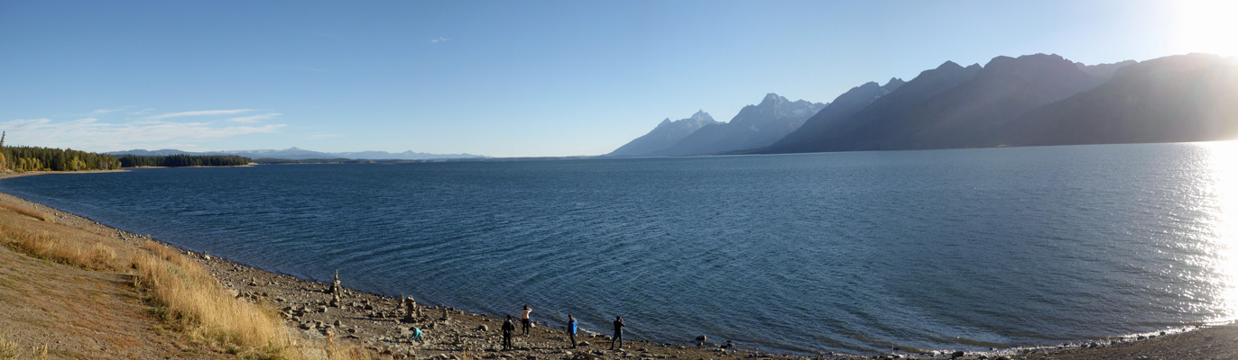 Jackson Lake Overlook view