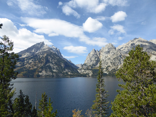 Teewinot Mountain at Jenny Lake