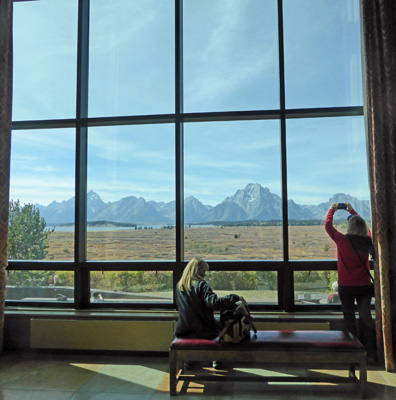 Jackson Lake Lodge view