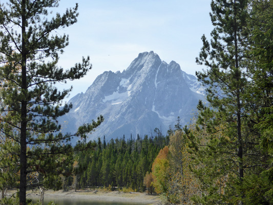 Coulter Bay Visitor Center view