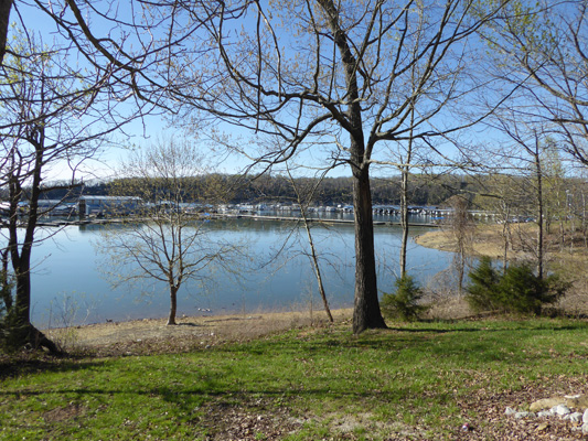 Conley Bottom Campground view