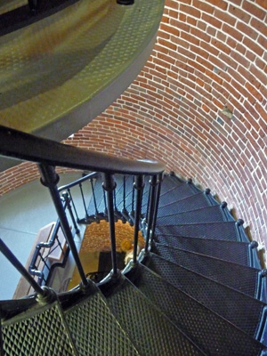 Stairs in Heceta Head Lightouse