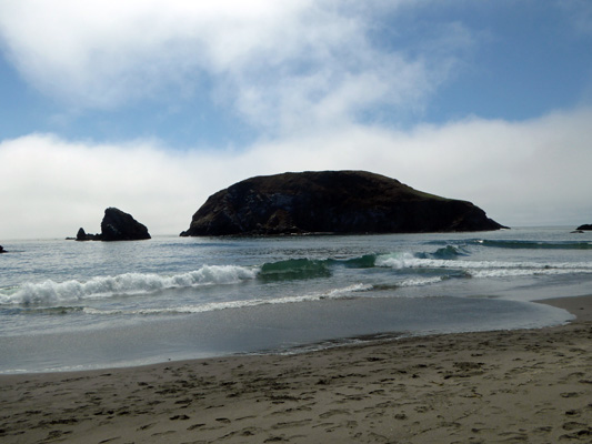 Bird Island Harris Beach SP