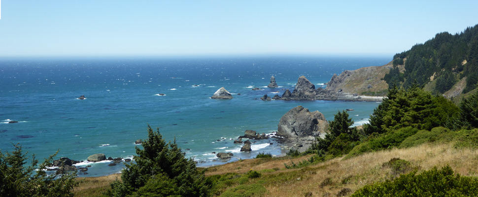 Cape Ferrelo Trail north view