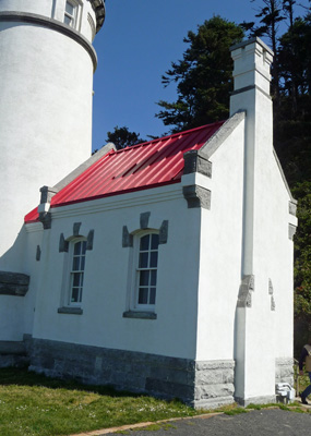 Workroom at Heceta Head Lighthouse