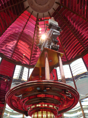 Umpqua River Lighthouse Fresnel lens