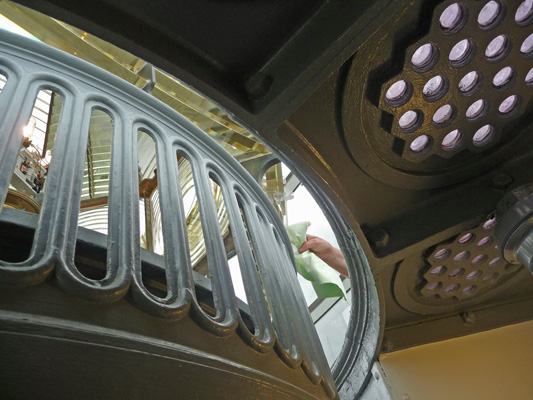 Dusting Fresnel Lens Heceta Head Lighthouse