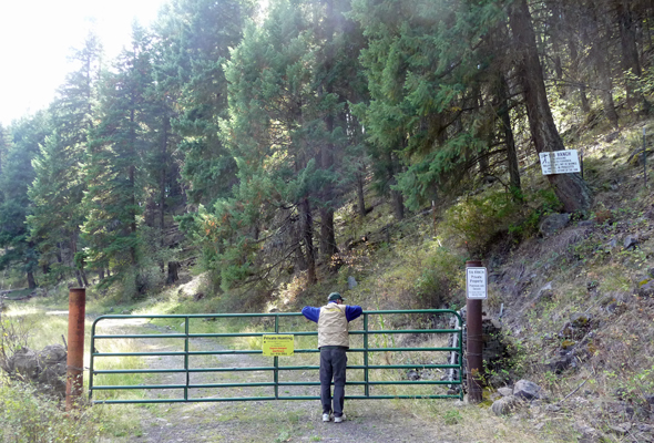 Boundary between Hilgard Junction and 516 ranch