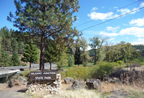 Hilgard Junction State Park sign