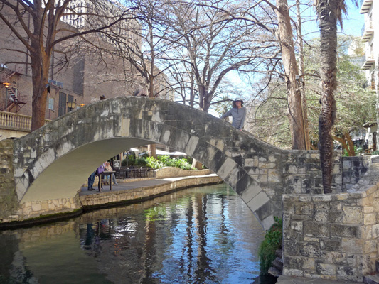 Riverwalk bridge