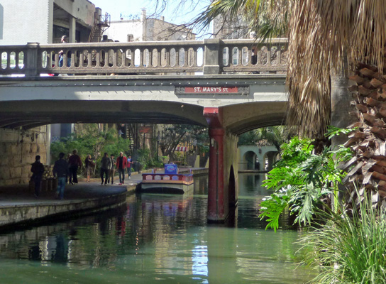 St Marys St. bridge Riverwalk