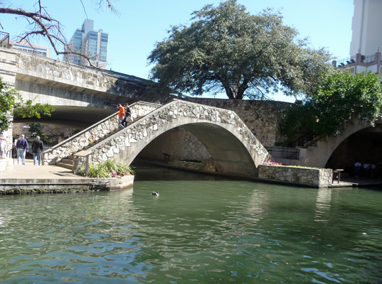 View from El Rio Restaurant San Antonio