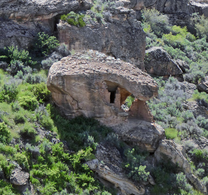 Eroded Boulder House