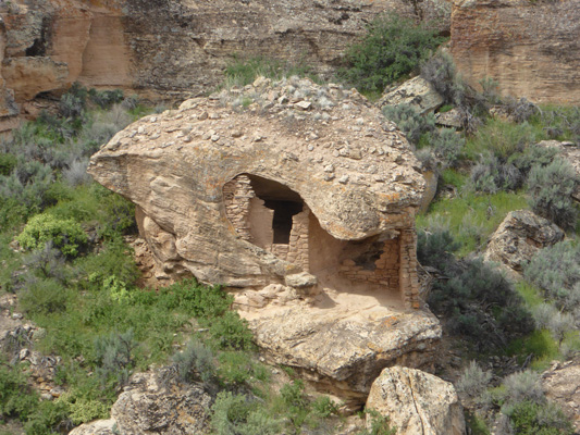 Eroded Boulder House