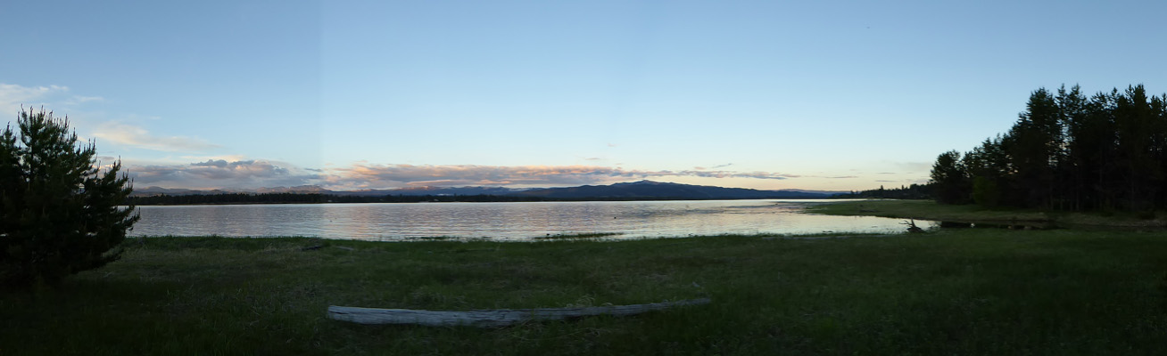 Huckleberry Campground sunset