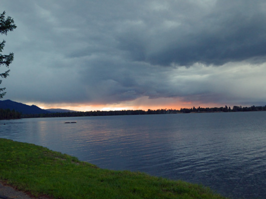 Sunset Lake Cascade