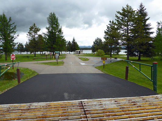 Huckleberry Campground entrance