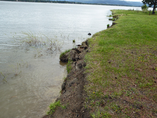 Bank Erosion Huckleberry Campground