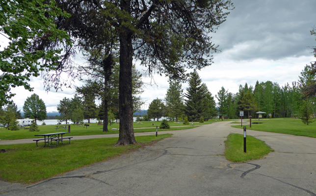 Road side sites Huckleberry Campground