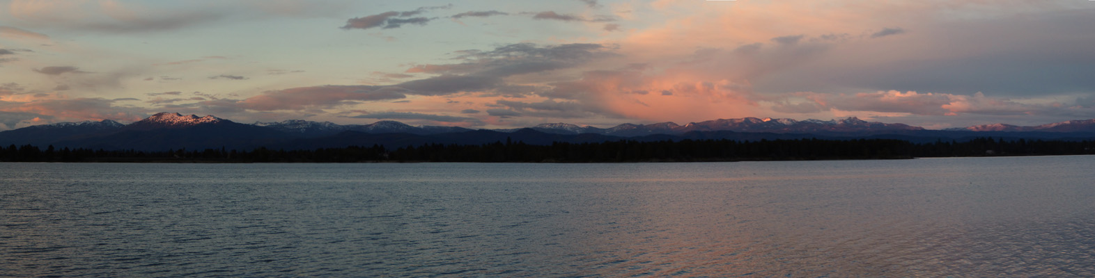 Sunset Lake Cascade