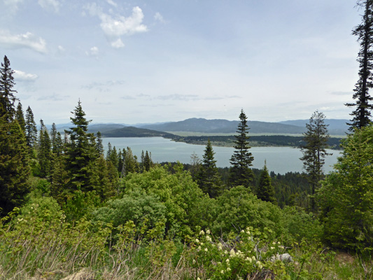 Lake Cascade from FR 438