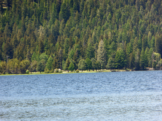 Huckleberry Campground from Boulder Creek