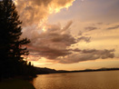 Sunset Lake Cascade