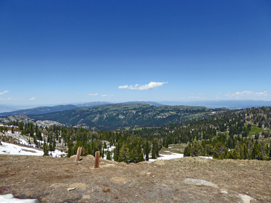 Northward from Snowbank Mt