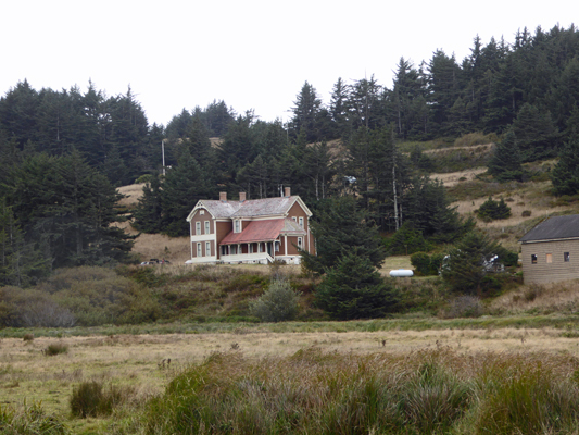 Hughes House from Sixes River