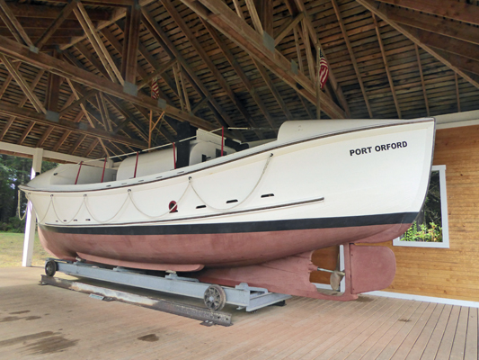 Old Coast Guard Life boat