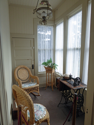 Hughes House sunroom