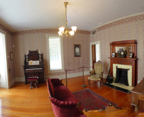 Hughes House parlor