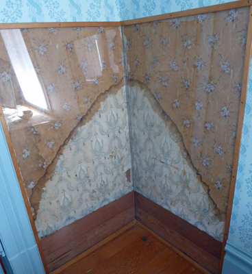 Original wallpaper Hughes House