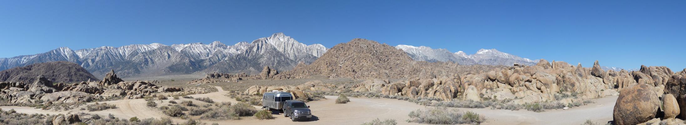 Sierras from Alabama Hills Lone Pine CA