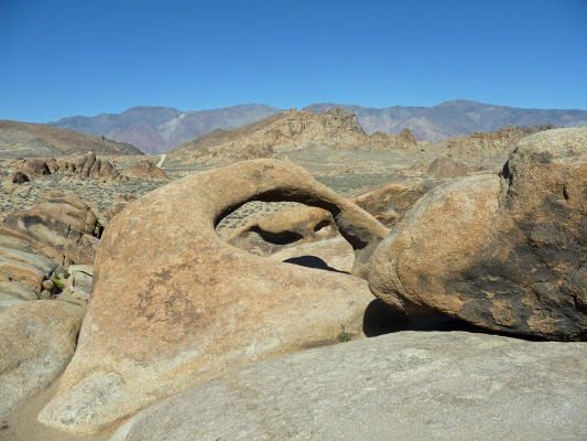 Mobius Arch from west side Alabama Hills CA
