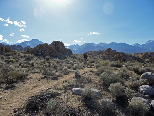Walter Cooke on Arches Trail Alabama Hills CA