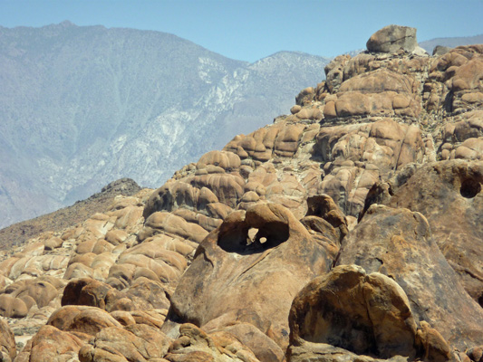 Second Arch on Arches Trail Alabama Hills CA