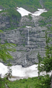 Waterfalls at Big 4 Ice Caves