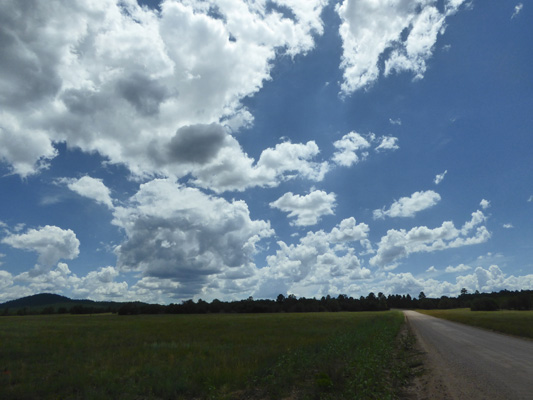 Blue Sky white clouds