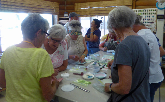 JRR Pottery glass class